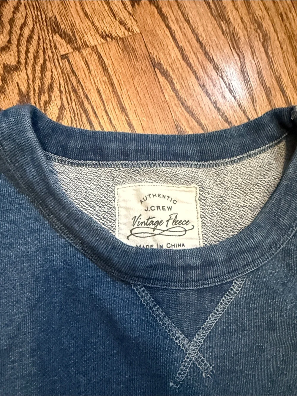 Women’s J Crew Blue Crewneck Sweatshirt